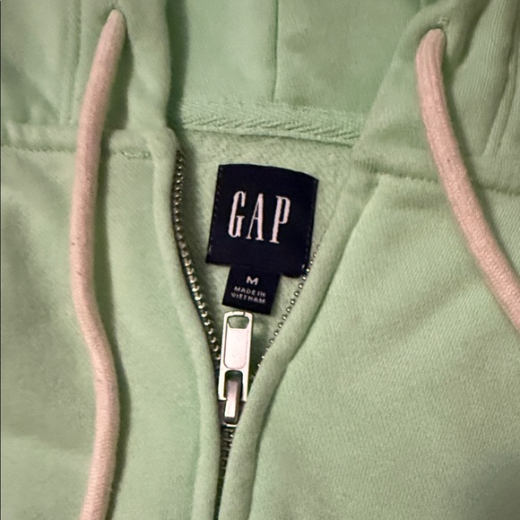 GAP Light Green Zip-up Hoodie - Picture 5 of 6